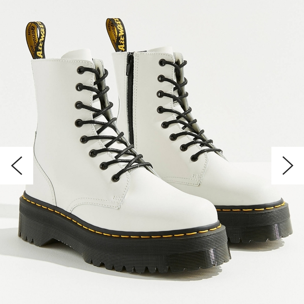 White Dr. Marten Jadon